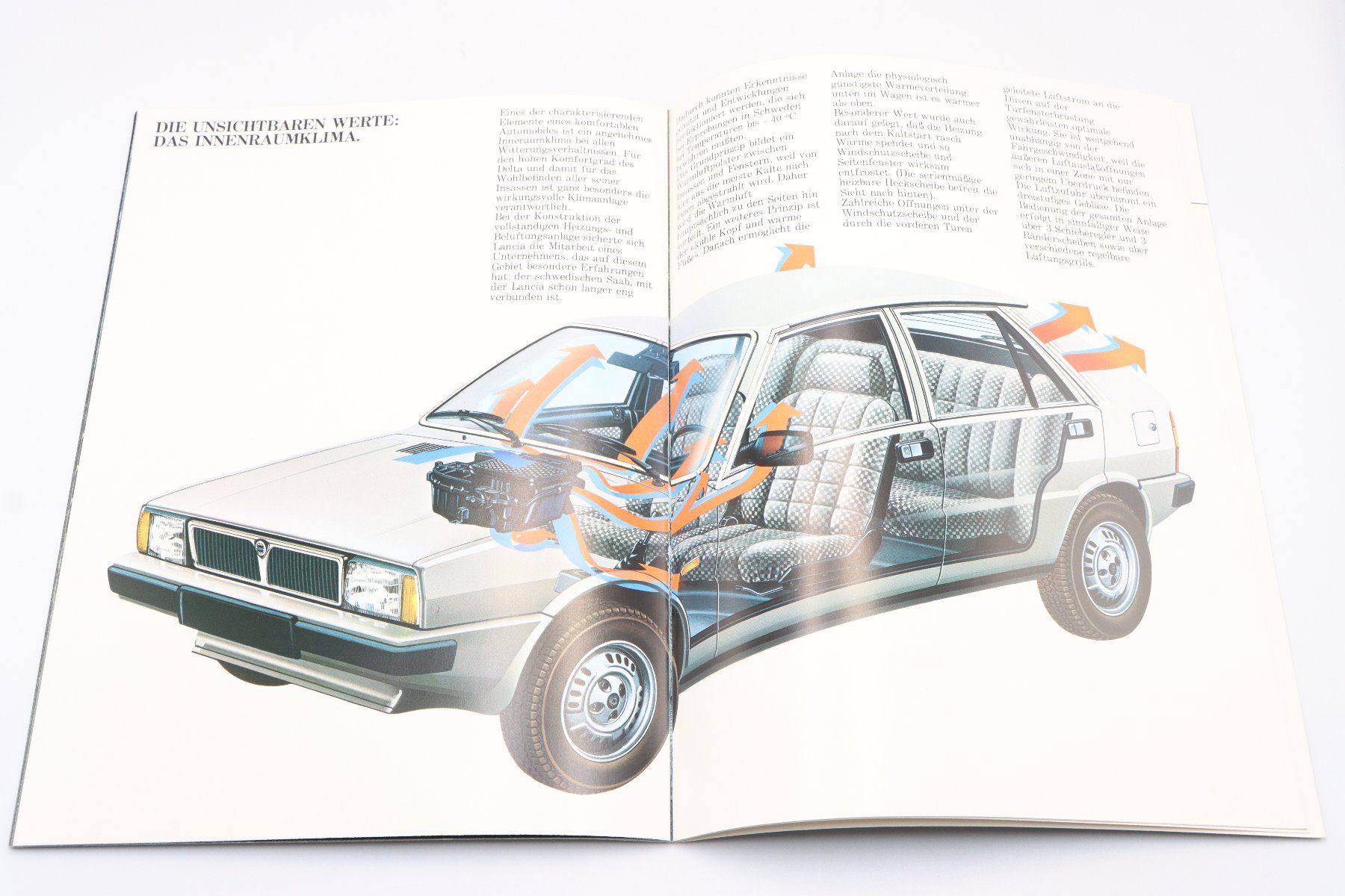 Lancia Documenti: Lancia Delta 1300 / 1500 1979 Prospekt – Usato da Bühl b.Aarberg venduto da Collectorpassions 8