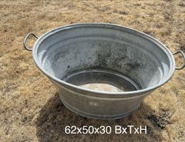 Zuber Zinkwanne 60 L