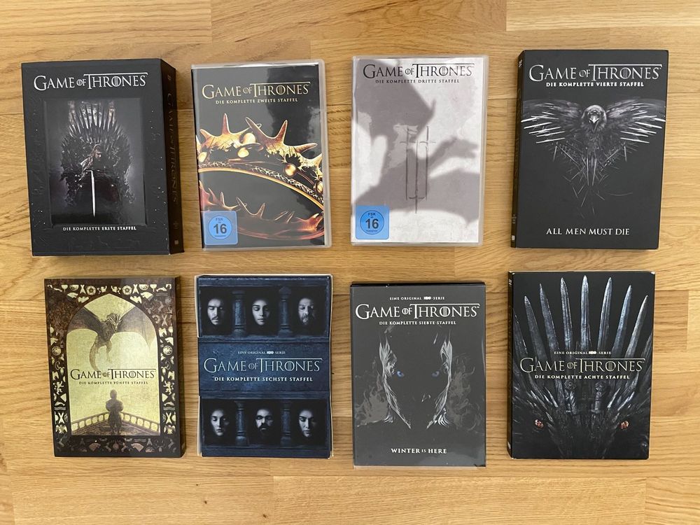 Game of Thrones DVD Sammlung komplett Kaufen auf Ricardo