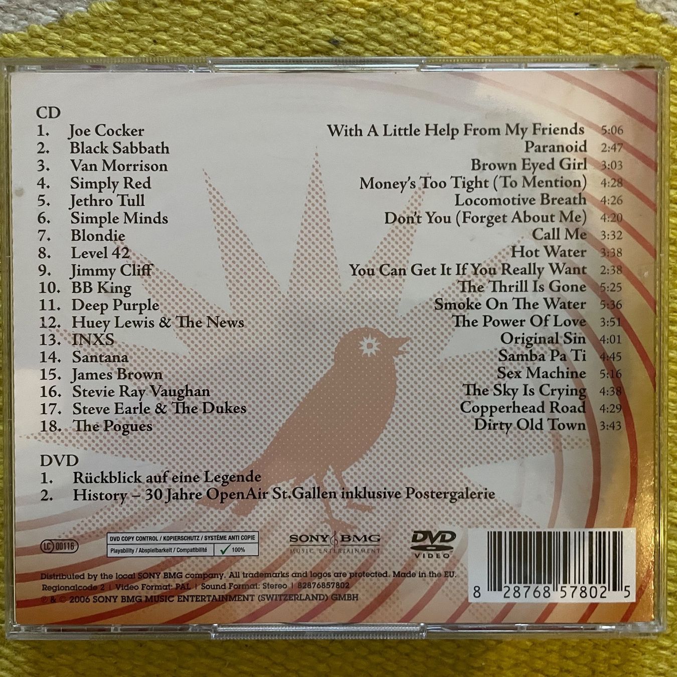 CD: OPENAIR ST.GALLEN-1CD+1DVD LEGENDS 1977-2006 – Usato da Rorschacherberg venduto da CD-Roli 1