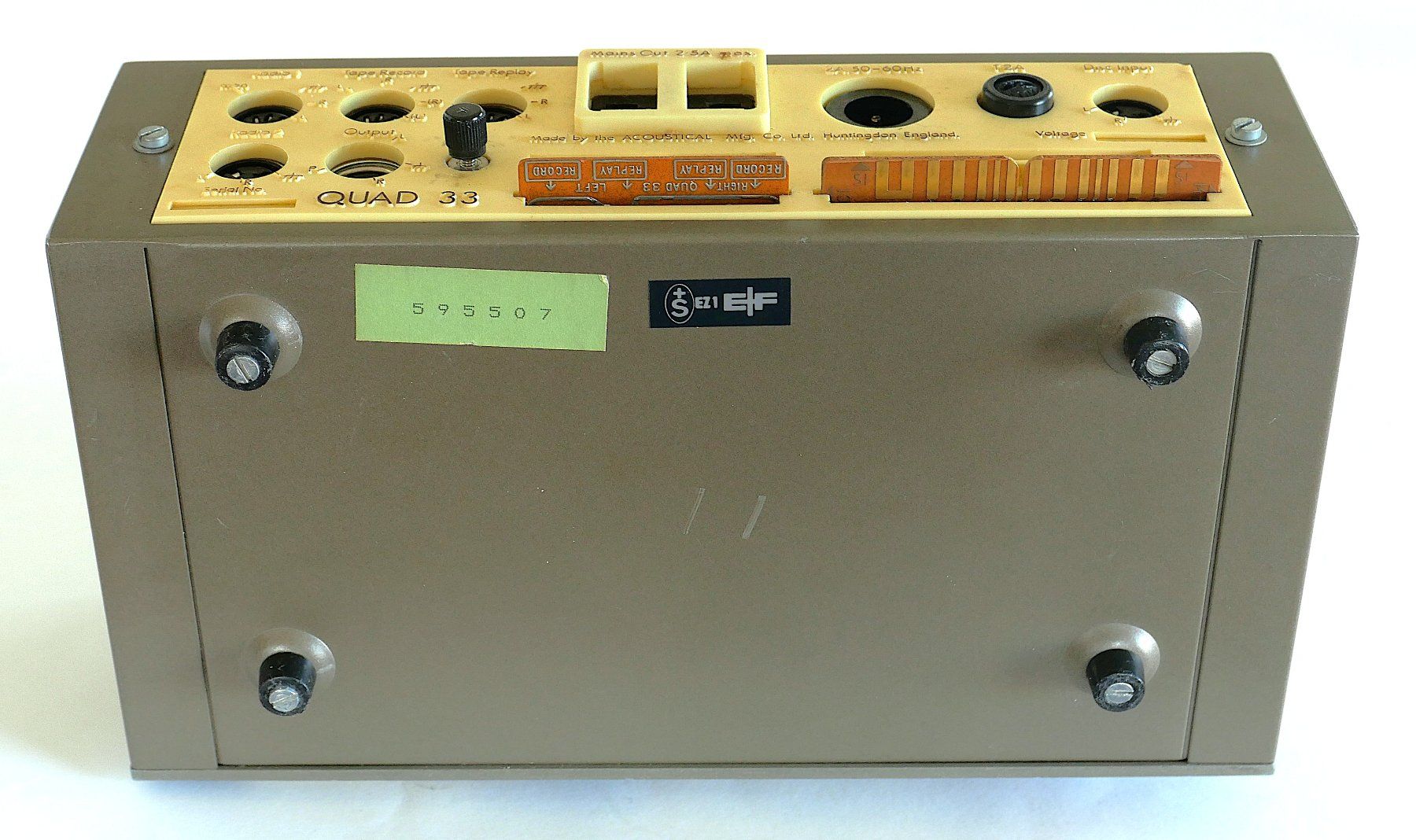 Quad Amplificatori: Quad 33, Vorverstärker, 70er Jahre – Usato da Bern venduto da martinluzi 3
