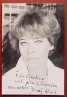 Dinah Hinz 1934-2020 Autogramm signiert Foto 10x15cm