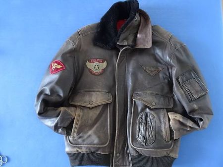 Lederjacke Leonardo Vintage Style Gr. 52