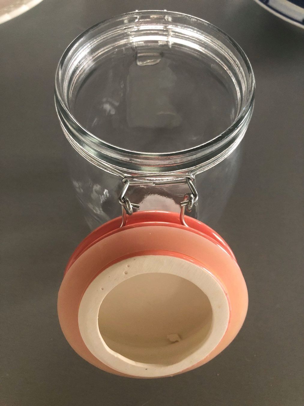 Contenitori & Simili: Bocal à Cookie Biscuits en verre Keksdose Blechdose aus Glas – Usato da St-Aubin FR venduto da Tiweety 1