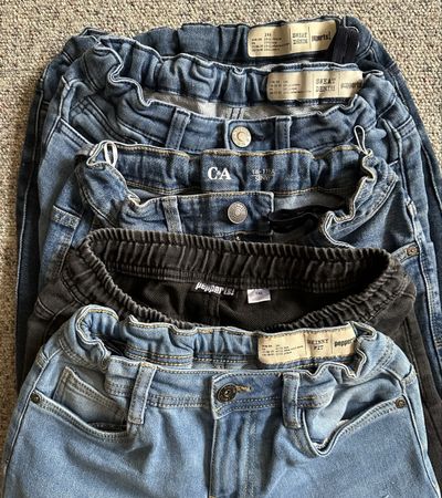 Jeans 5er Pack div. Marken Grösse 146