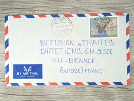 TR05 Enveloppe + Timbre Togo 1989