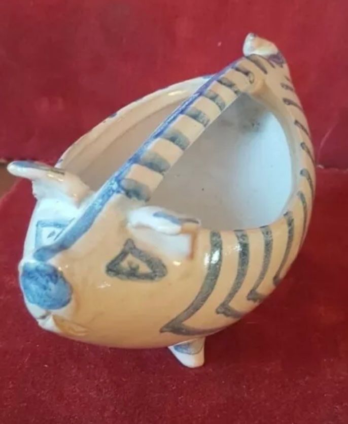 Ciotole: Studio Keramik Vase Behälter Schale Schwein – Usato da Nussbaumen AG venduto da HelenaDavid1910