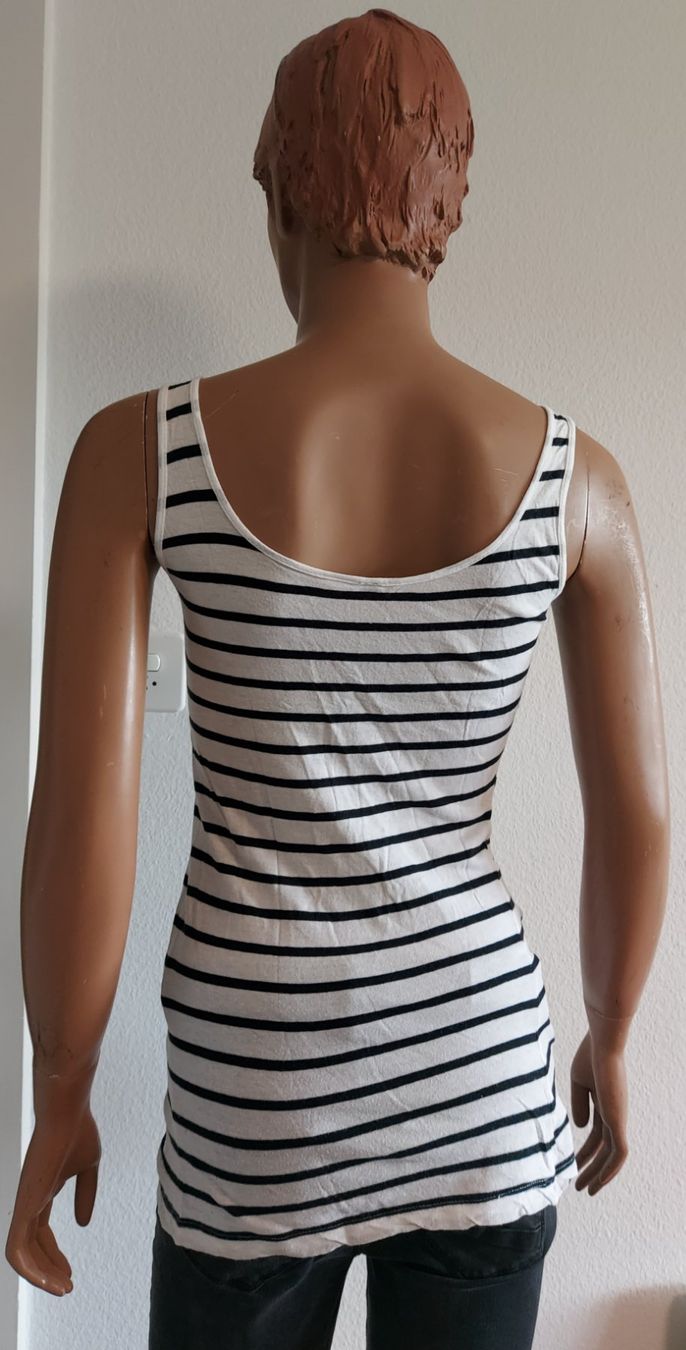 Top: Gestreiftes Top, Sommertop Grösse S/M – Usato da Basel venduto da Allerlei-Basel 1
