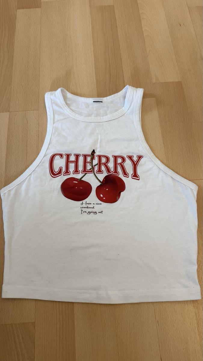 Tops: Cherry Top, Grösse S – Neu (gemäss Beschreibung) aus Thun von tat_zb9b