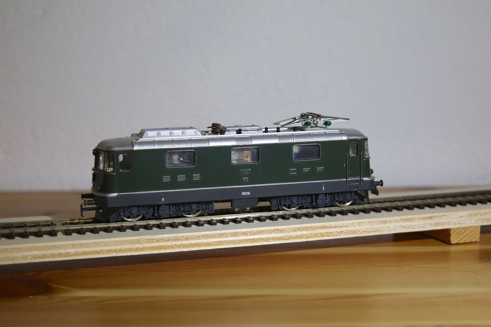 HAG 160 H0 Elektrische locomotief Re 4/4 11107 van de SBB