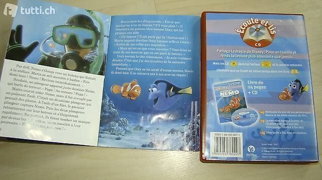 Bücher: Le Monde de Nemo, Buch, CD Nemo, Barbara, Pooh's, Bisounours – Gebraucht aus Schönengrund von Liane63 4