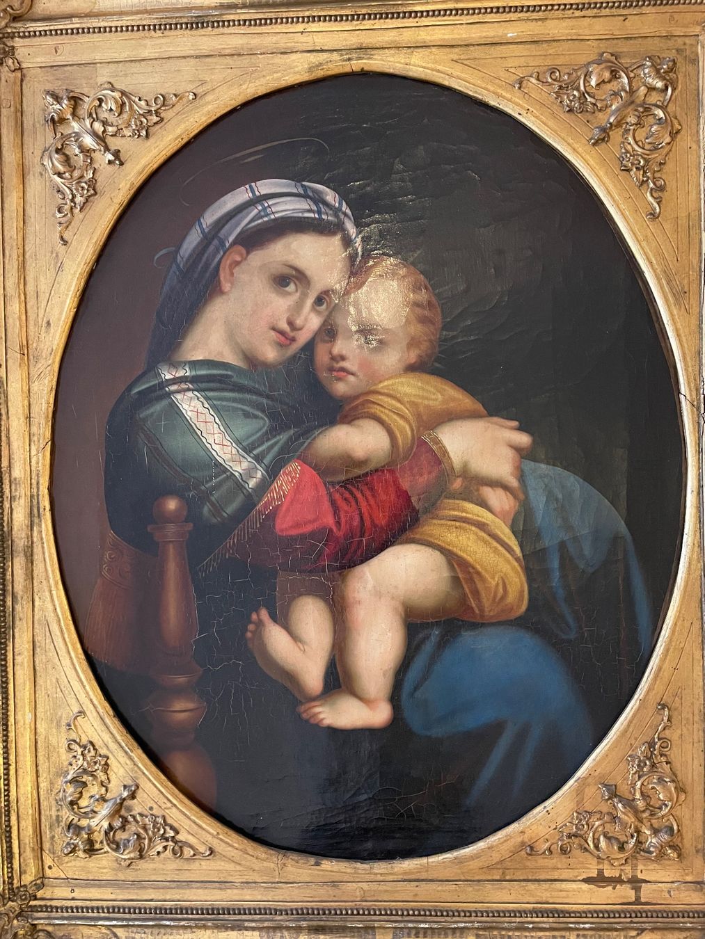 Dipinti: Madonna della Sedia nach Raphael! – Usato da Fidaz venduto da KunstsammlerGR60 2