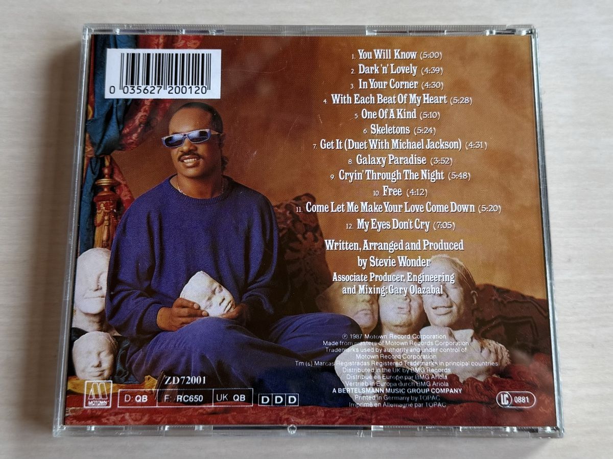 CDs: Stevie Wonder - Characters CD – Gebraucht aus Oberried Brienz von Chyara 1