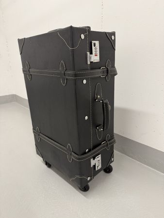 Rollkoffer Retro Punk mit Trolleyfunktion und Zahlenschloss