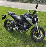 moto Honda CBF 125 noir entièrement révisée 
