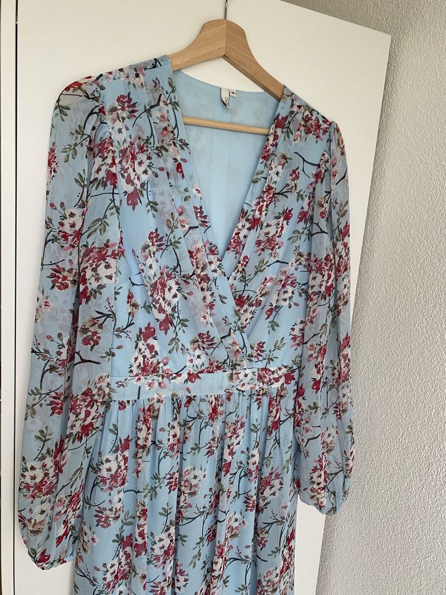 Vestiti: Sommerliches Chiffonkleid mit Blumenmuster, Gr. 38 – Nuovo (secondo la descrizione) da Sursee venduto da van.jan 1