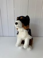 Stofftier Teddy Hermann Hund dreifarbig guter Zustand