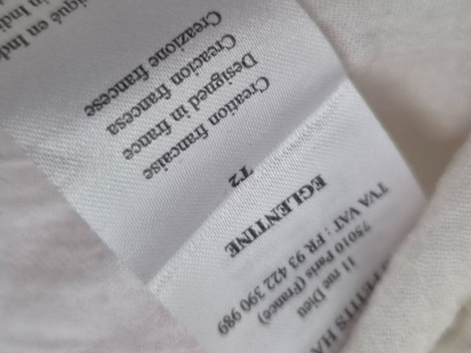 Des Petits Hauts Chemisiers: Weisse Bluse mit Sternen – D'occasion à Zürich par lilu010 4