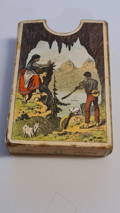 Ancien Jeu De Cartes Suisse - Vues Et Costumes Suisses - Jean Müller Schaffhouse