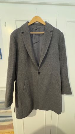 Manteau Homme Baby Alpaca & Laine – Taille L – Très bon état