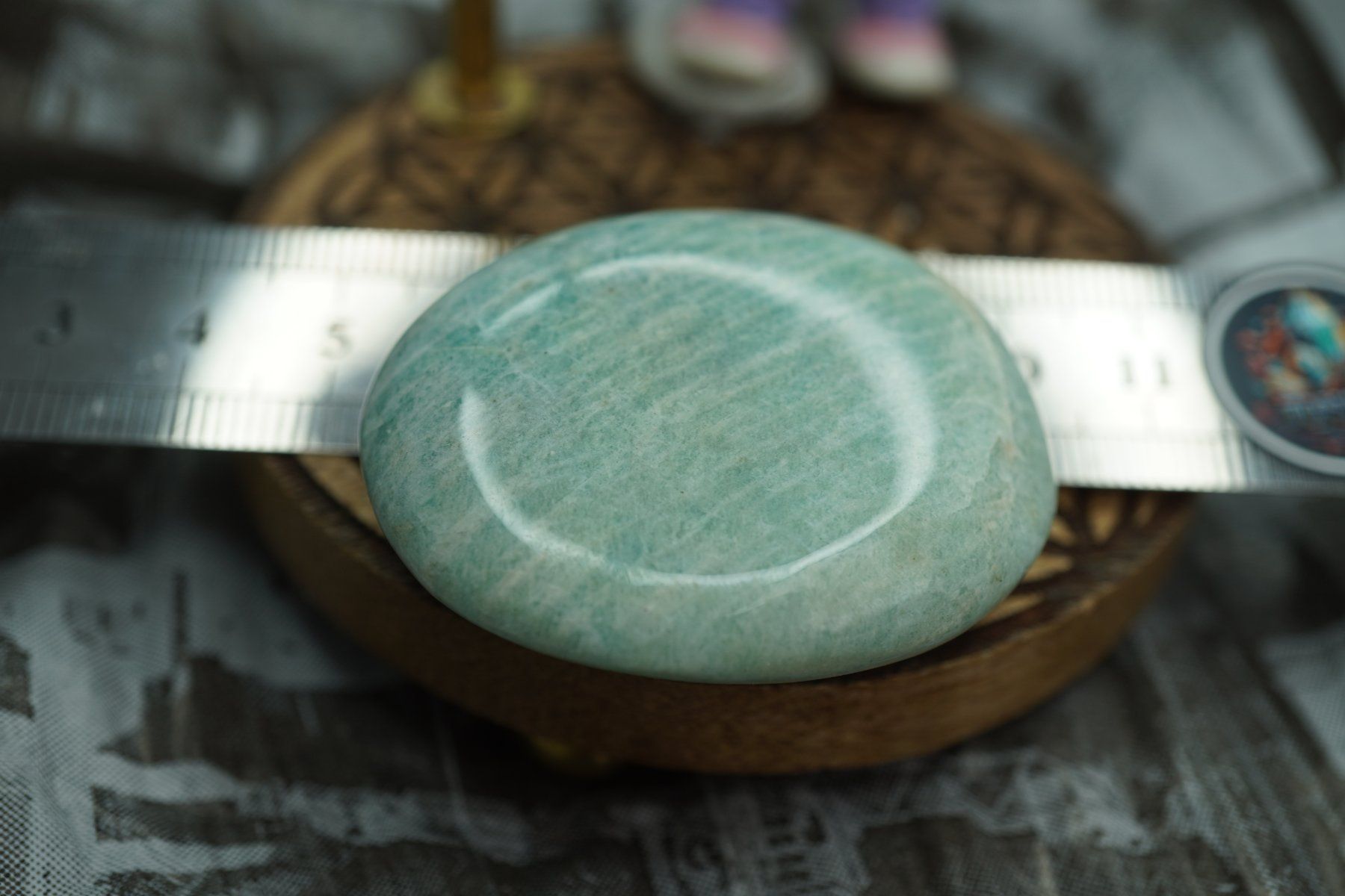Minerali & Pietre curative: Amazonit Seifenstein    ab  1.-     Räumung – Nuovo e nell'imballaggio originale da Eschenbach SG venduto da topstone 3