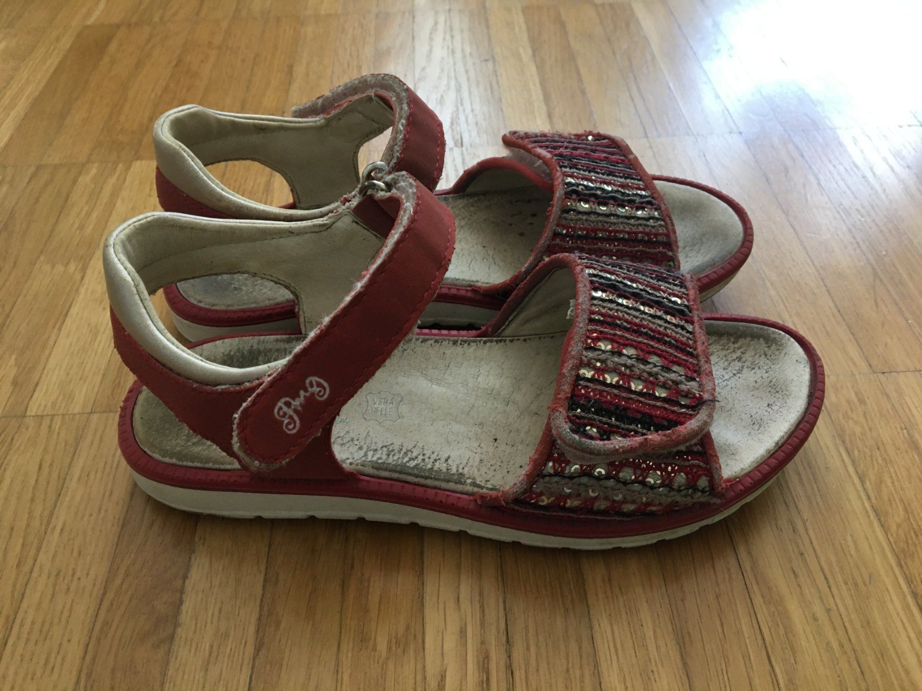 Primigi Schuhe für Mädchen: Primigi Mädchen Riemensandalette - Gr. 33 – Gebraucht aus Basel von Nofretete39 3