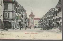 carte postale Murten Morat