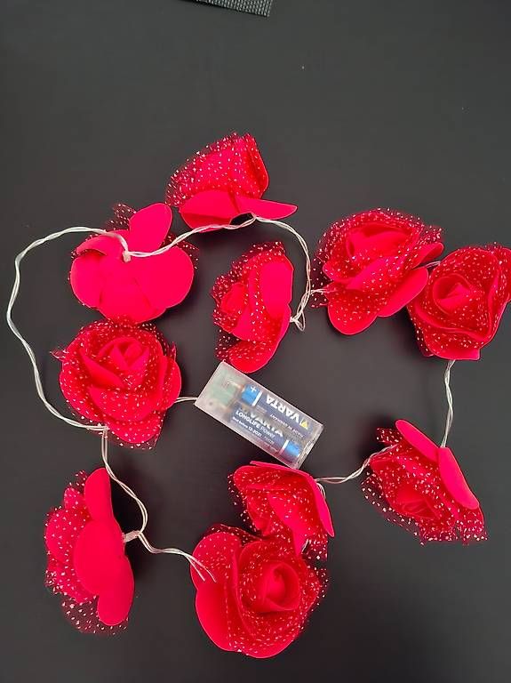 Lichterketten & Leisten: Lichterkette "Rote Rosen" – Gebraucht aus Cham von lenitchki 1
