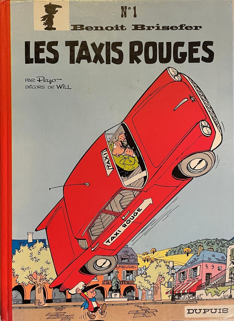 Comics: Benoît Brisfer - Les taxis rouges - 1980 – Gebraucht aus Savagnier von Ne2065