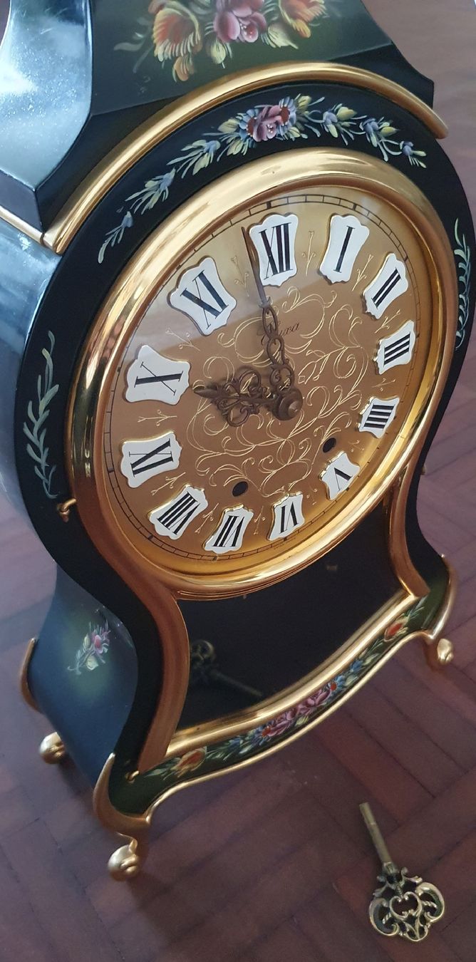 Eluxa Orologi da terra & Orologi da parete: Schöne Pendule Eluxa schwarz – Usato da Kreuzlingen venduto da Rschweiz1 6