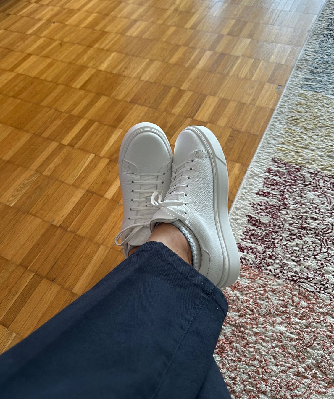 Herrenschuhe: 💥 MULTIKAUF-ANGEBOT 💥 Essential White –  Leder-Sneaker – Neu und originalverpackt aus Wittenbach von bes_k8vr 4