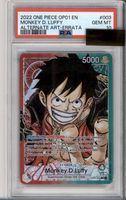 ONE PIECE EN OP01 Monkey.D.Luffy (OP01-003) (V.2) PSA10