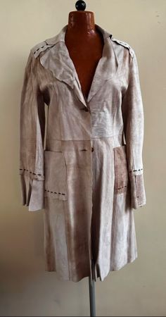 Gipsy Wildleder-Mantel M