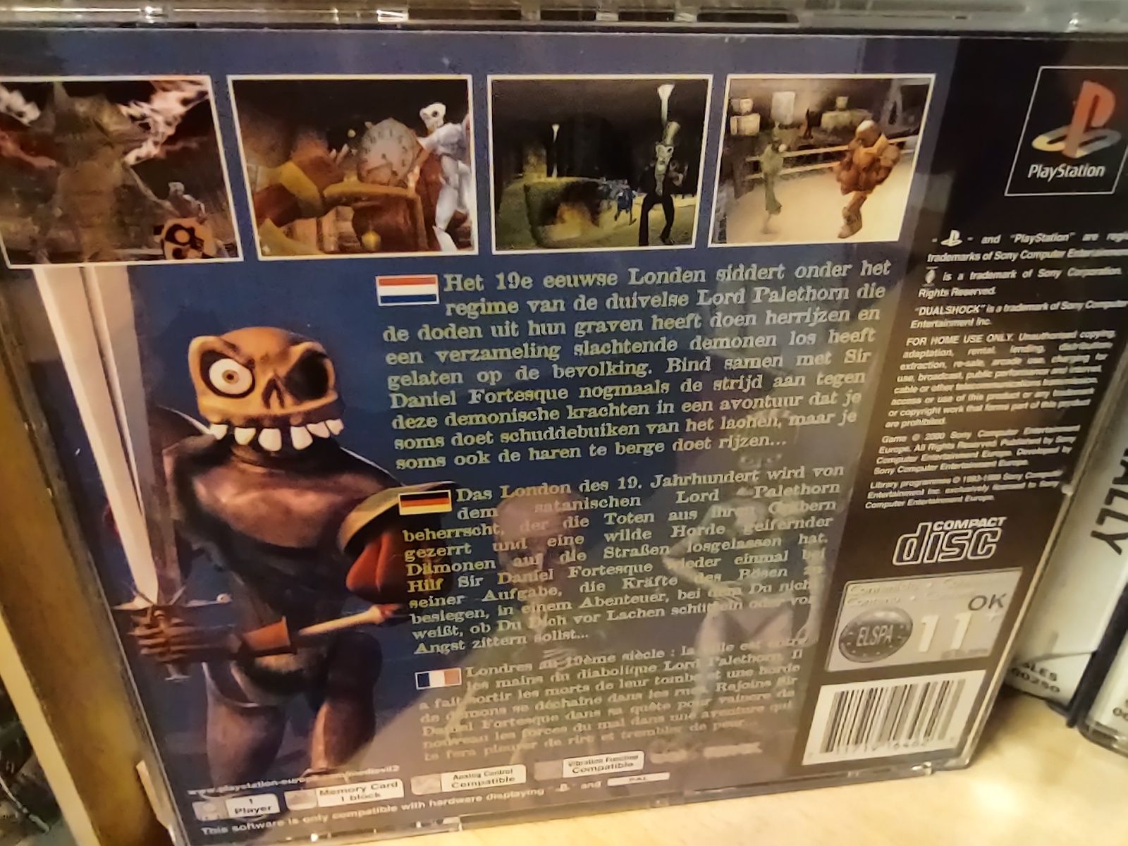 Sony Giochi: MediEvil 2 PS1 – Usato da Fribourg venduto da PastGame 1