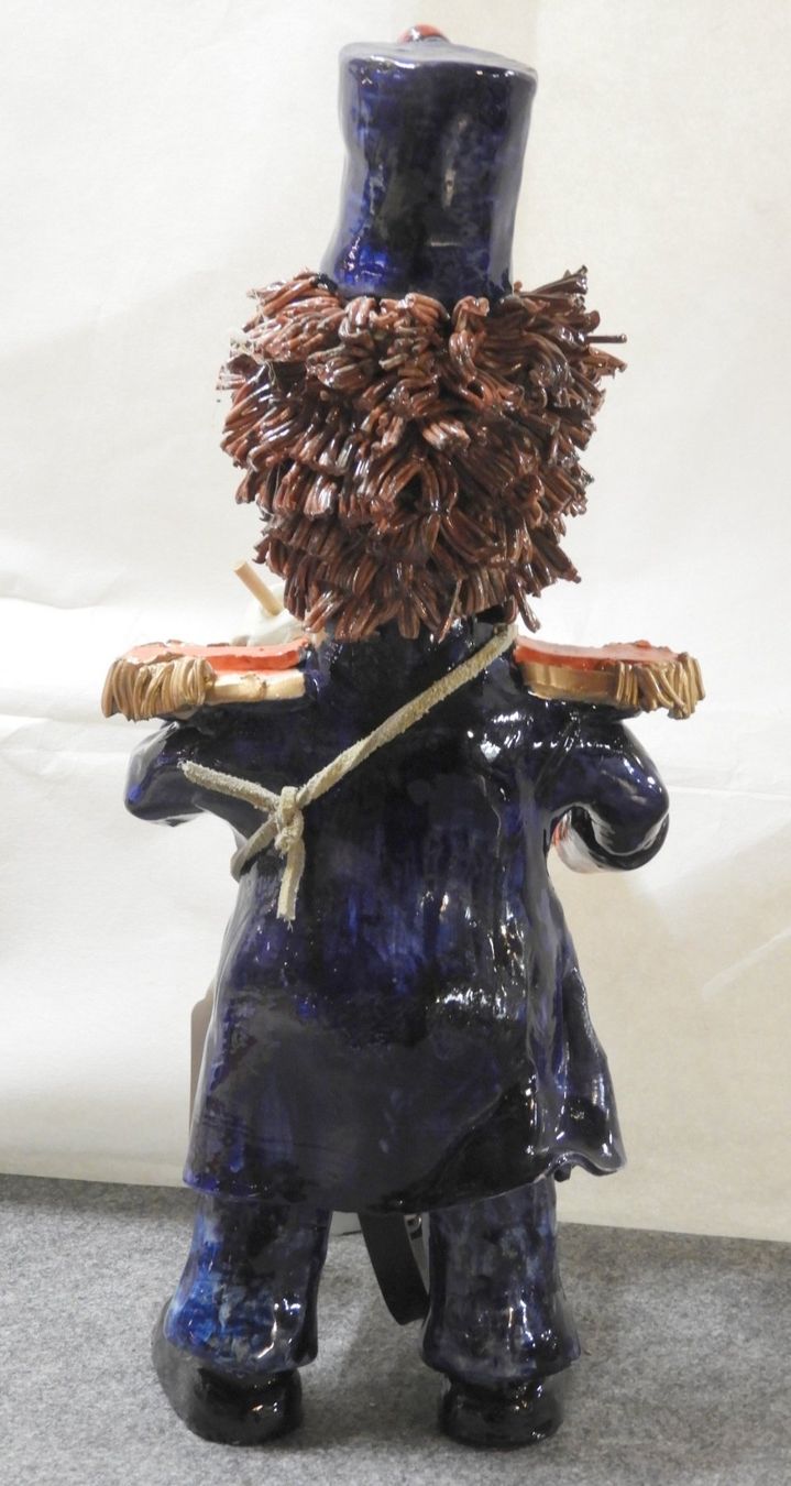 Statuette: FASNACHTSFIGUR Stänzler Drummler 29-30 CM EINZELSTUCK – Nuovo (secondo la descrizione) da Ettingen venduto da 1985printemps 3