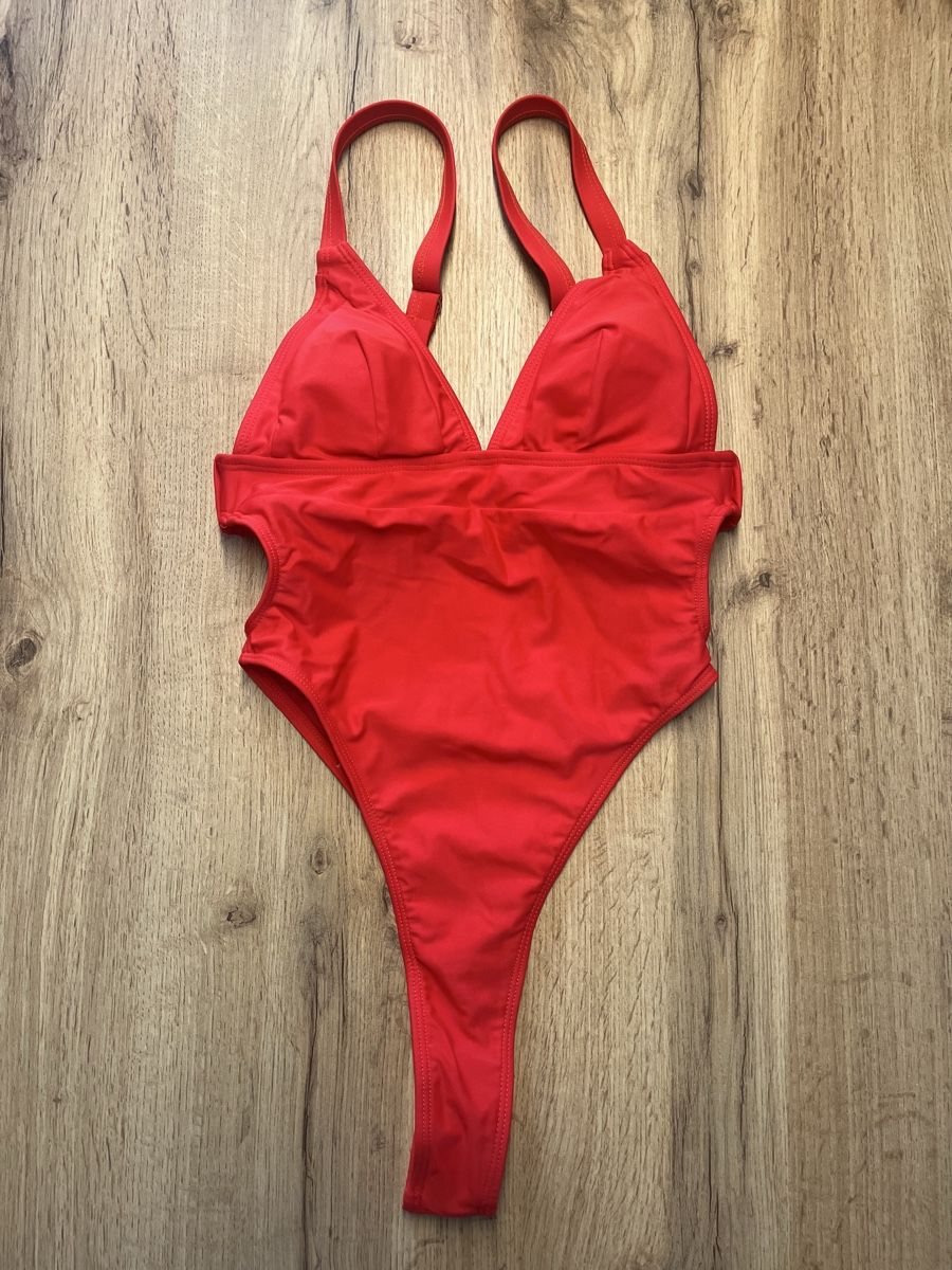 Badekleider & Bikinis: Roter Badeanzug Gr. XS – Neu (gemäss Beschreibung) aus Cunter von tiramisuuu_