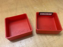 Lista Einsatzboxen rot Kunststoff gebraucht
