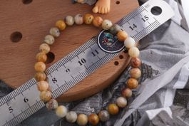Botswana Achat   Kugel    Armband     Rausverkauf