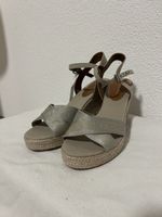 Tommy Hilfiger Keilsandaletten Beige Gr. 42 (passt 41) neu