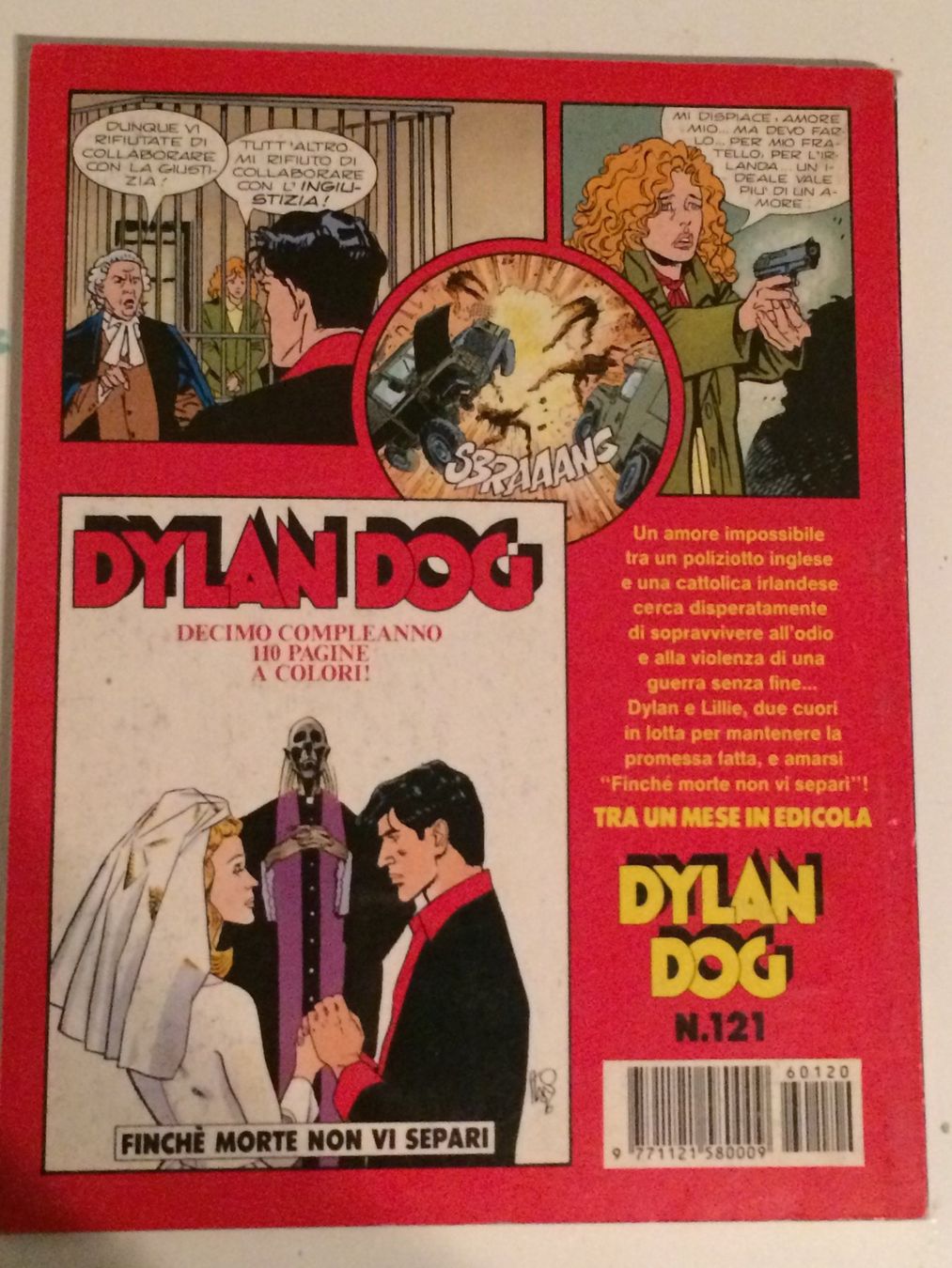 Fumetti: DYLAN DOG  # 120 ABYSS Sergio Bonelli‪ 1996 – Usato da Vezia venduto da Aquarius_Age 1