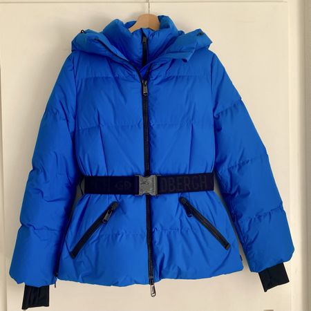 Neu! Goldbergh Luxury Daunen Jacke Gr. 38 mit zwei Gürtel!
