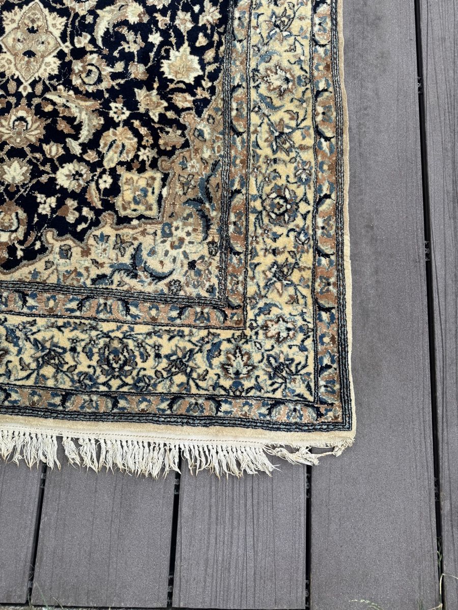 Nain Teppiche: Nain Teppich 114 x 210cm blau gemustert  – Gebraucht aus Windisch von Anja13 3