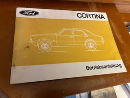 Ford Cortina Betriebsanleitung, Original, von 1970