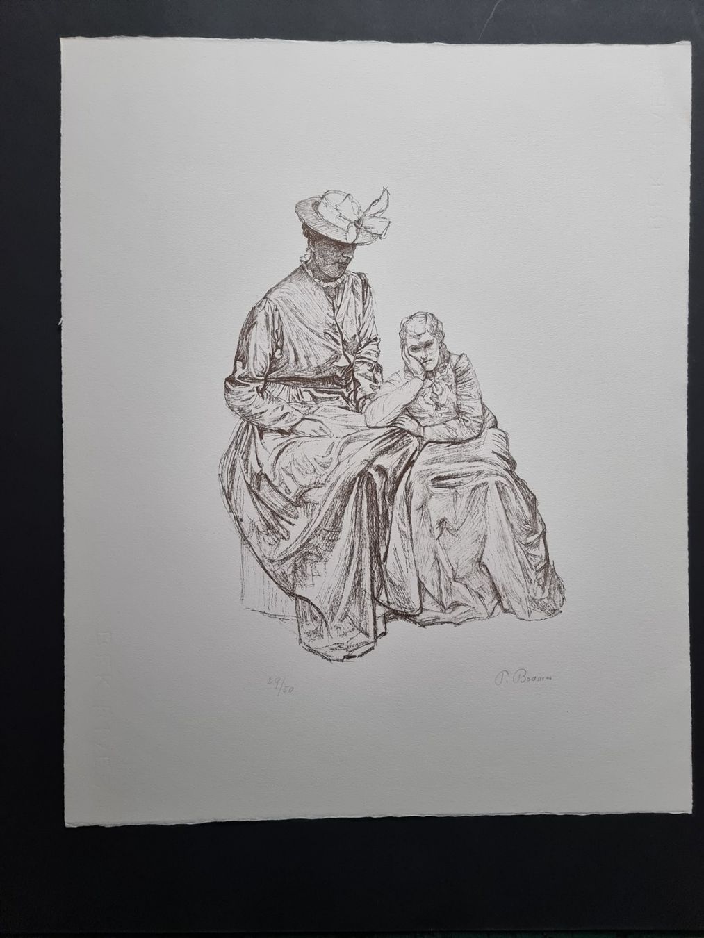 Grafica & Litografie: PAUL BODMER LITHOGRAPHIE SIGNIERT NUMMERIERT – Usato da Gersau venduto da grafik-kunst