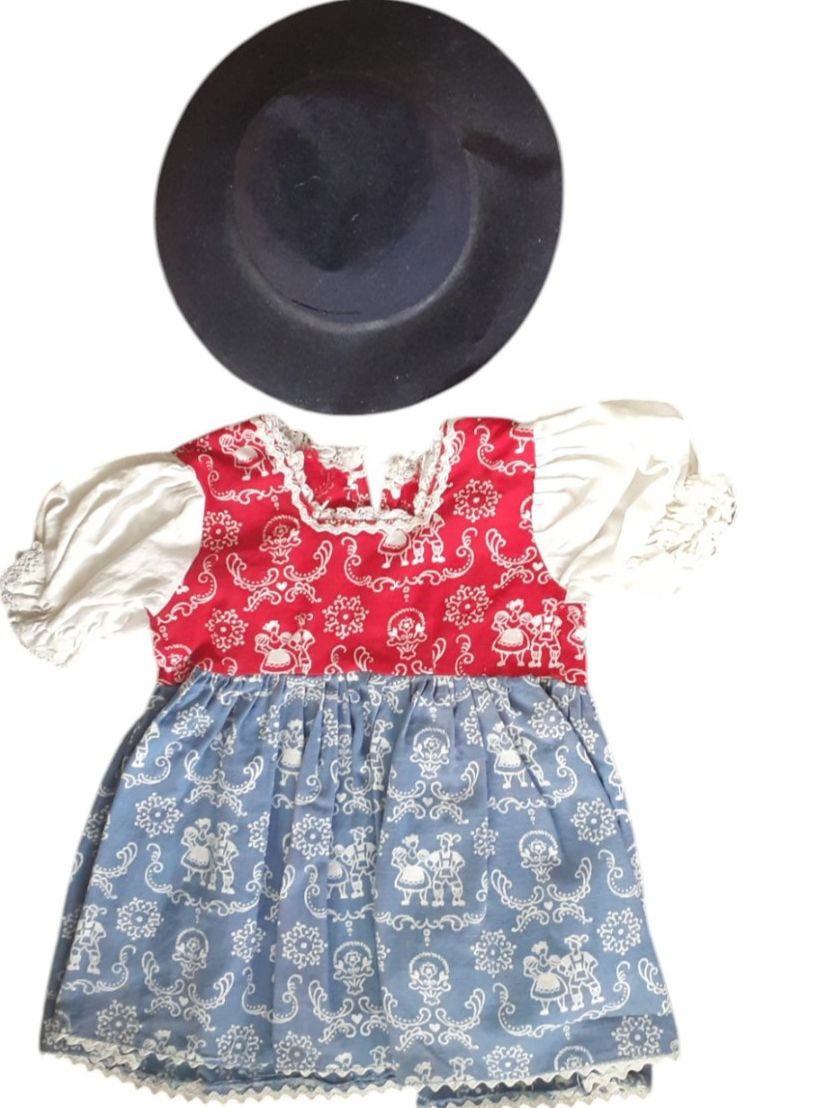 Bambole: Puppenkleid Tracht 1950er – Usato da Mörschwil venduto da lindaswunderkiste