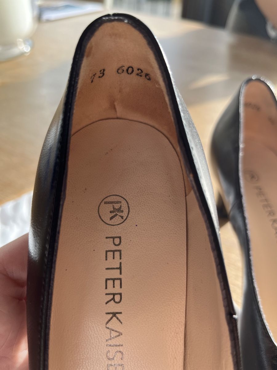 Kaiser Damenschuhe: Peter Kaiser Pumps Gr. 3 Leder schwarz neuwertig – Neu (gemäss Beschreibung) aus magden von maikik 2