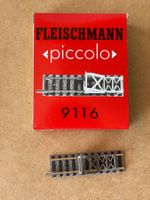 Fleischmann 9116 prellbock Gleis Gerade 57,5 mm