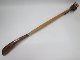 Schuhanzieher mit Kratzhand Schuhlöffel unbenutzt.