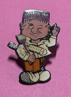 Pin Collenberg-Maler-Anstecker, Gipser-Maler-Figur,