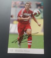 Miroslav Klose BRD original signierte FC Bayern Karte